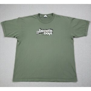 Beastie Boys To The 5 Boroughs T Shirt Olive Green XLarge Vintage Hip Hop